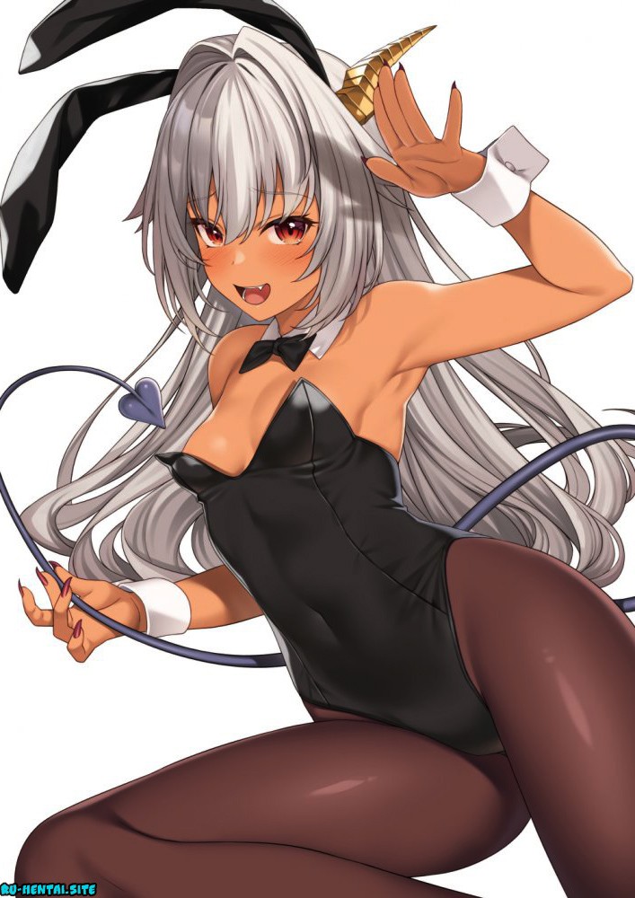 #13 В костюме зайки хентай картинки / Hentai Bunny Costume Порно - фетиш, униформа, поза, костюм, Косплей, зайка
